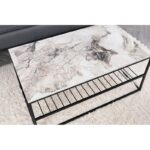 Τραπεζάκι σαλονιού VERA λευκό χρώμα μελαμίνη 95x55x43cm ed567 - Image 3