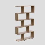 Βιβλιοθήκη Elif πεύκο μελαμίνη 90x20x156εκ ed578 - Image 3