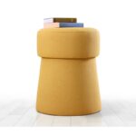 Σκαμπώ Beans μουσταρδί 50x40cm ed5832 - Image 3