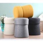 Σκαμπώ Beans μουσταρδί 50x40cm ed5832 - Image 2