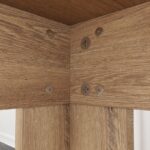 Τραπέζι Single 120x80x78cm μελαμίνη Oak ed5981 - Image 3