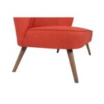 Καναπές διθέσιος Bienville κεραμιδί 141x73x77cm ed6022 - Image 5