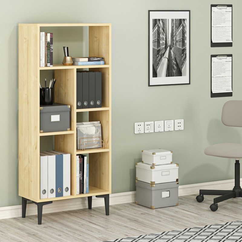 6046_0-800x800 Βιβλιοθήκη Penta Sapphire μελαμίνη 60x29 6x138 6εκ ed6046 - Image 1