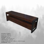 Έπιπλο τηλεόρασης Stafa ξύλο 100x40x50cm ed6059