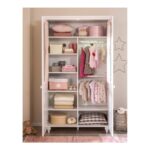 Ντουλάπα Romantica δίφυλλη 115x56x200cm μελαμίνη ed6116 - Image 2