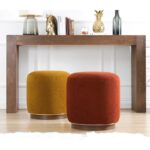 Σκαμπώ Zeone κεραμιδί 43x42cm ed6125 - Image 4