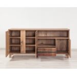 Έπιπλο τηλεόρασης Marea 160x45x65cm atlantic pine ed6265 - Image 4