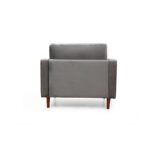 Πολυθρόνα Rome γκρι 105x85x90cm ed6430 - Image 4