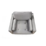 Πολυθρόνα Rome γκρι 105x85x90cm ed6430 - Image 3