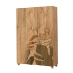 Ντουλάπα Sapere μελαμίνη 120x48x189cm Atlantic Pine ed6482 - Image 4