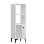 Ντουλάπι μπάνιου Alone άσπρο 38 6x35x115cm ed6528 - Image 3