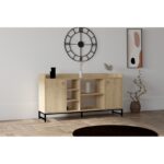 Μπουφέ Venire 160x40x85cm μελαμίνη ed6552