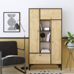 Ντουλάπι Canopo μελαμίνη 96x32x177cm ed6593