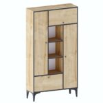 Ντουλάπι Canopo μελαμίνη 96x32x177cm ed6593 - Image 3