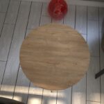 Βοηθητικό τραπέζι Sandalf Caucasian Oak χρώμα μελαμίνη 40x44cm ed6642 - Image 5