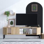 Έπιπλο τηλεόρασης Vesta 150x47x35cm μελαμίνη ed6656 - Image 4