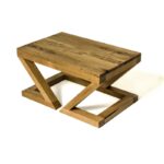 Τραπέζι σαλονιού Malanje δρυς μασιφ ξύλο 80x50x40εκ ed6713