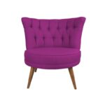 Πολυθρόνα Divanetto μωβ 80x75x77cm ed6738