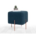 Σκαμπώ Rame navy blue 42x40cm ed6845 - Image 4