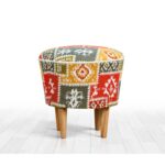 Σκαμπώ Rug multicolor 42x42cm ed6910 - Image 2