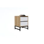 Κομοδίνο Faro μελαμίνη 55x40x40cm ed6940 - Image 4