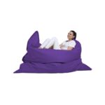 Πουφ Giant Cushion 140x180 αδιάβροχο ύφασμα μωβ ed6945 - Image 3