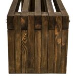 Σκαμπό Delem καρυδί πεύκο 130x33x39εκ ed6954 - Image 3