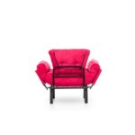 Anitta πολυθρόνα κρεβάτι Fuchsia ύφασμα 128x35x65cm ed6959 - Image 5