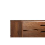 Ντουλάπι Soho καρυδί μελαμίνη 75x29x128εκ ed696 - Image 5