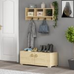 Κρεμάστρα ραφιέρα Sapphire 75 6x22x35cm ed6976 - Image 4