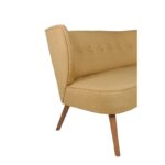 Καναπές διθέσιος Bienville καφέ 141x73x77cm ed7081 - Image 3