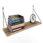 Ράφι τοίχου Armoni καφέ μελαμίνη 72x20x20cm ed7129 - Image 3