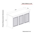 Μπουφέ Done 120x45x75cm μελαμίνη ed7208 - Image 2