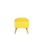 Σκαμπώ New Bern μουσταρδί 41x44cm ed7339 - Image 5