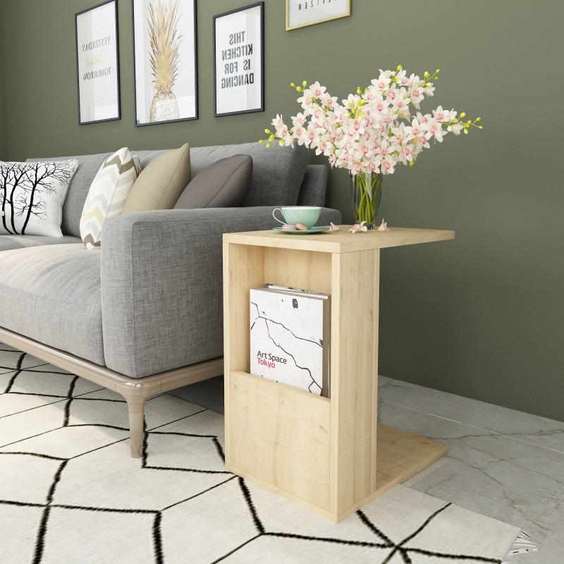 7341_0-800x800 Βοηθητικό τραπέζι Serce Sapphire χρώμα μελαμίνη 30x40x50cm ed7341 - Image 1