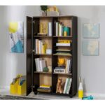 Βιβλιοθήκη Black μαύρο μελαμίνη 76 5x29 5x140εκ ed7371 - Image 2