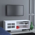 ΄΄Έπιπλο τηλεόρασης Revival άσπρο 125x42x54cm μελαμίνη ed7376 - Image 5