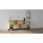 Μπουφέ Venire 160x40x85cm μελαμίνη ed7394