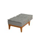 Πολυθρόνα Foco Berjer γκρι 62x80x82cm ed7459 - Image 5