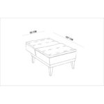 Πολυθρόνα Foco Berjer γκρι 62x80x82cm ed7459 - Image 2