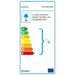 Επιδαπέδιο φωτιστικό Giorno Sonoma Oak Light Brown χρώμα 23 5x15x163 5cm ed745 - Image 2