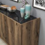 Μπουφέ Elegante καρυδί 180x45x80 8cm ed748 - Image 4