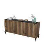 Μπουφέ Elegante καρυδί 180x45x80 8cm ed748 - Image 3