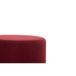 Σκαμπό Octo Claret κόκκινο μεταλλικά πόδια 40x40x40εκ ed7546 - Image 3