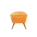 Σκαμπώ Buena 57x45cm πορτοκαλί ed7565 - Image 5