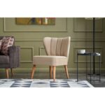 Πολυθρόνα Lais κρεμ 65x65x80cm ed7570