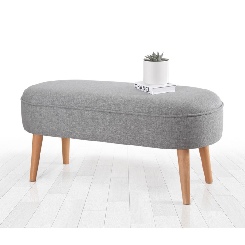 7572_0-800x800 Σκαμπώ Timo γκρι χρώμα 100x40x47cm ed7572 - Image 1