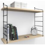 Ράφι τοίχου Armoni birch μελαμίνη 72x58x20cm ed7613