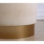 Σκαμπώ Memfis κρεμ 45x40cm ed7626 - Image 2