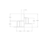 Ράφι τοίχου Diana Sapphire Oak μελαμίνη 60x20x90cm ed7687 - Image 2